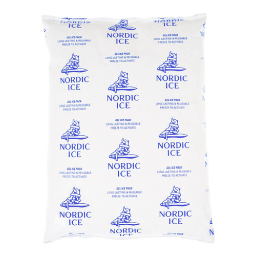 Nordic Ice Refrigerant Gel Pack, 1'' x 5.5'' x 6.5‚Äô‚Äô, 16 oz. ‚Äì NI16, Pack of 1