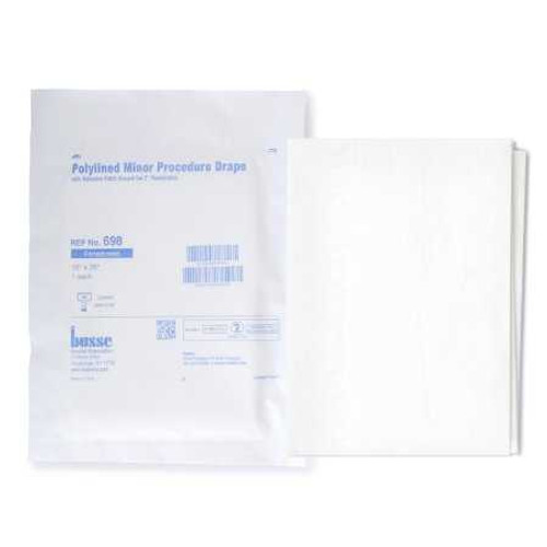 Surgical Drape Minor Procedure Drape 18 W X 26 L Inch Sterile 698 Box/1 BUSSE HOSPITAL DISPOSABLES 186733_BX