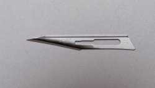 Surgical Blade Bard-ParkerRib-BackCarbon Steel No. 11 Sterile Disposable Individually Wrapped 371111 Box/50 400598 Aspen Surgical Products 199989_BX