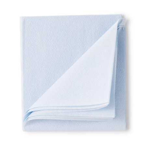 Stretcher Sheet McKesson Flat 40 W X 90 L Inch Blue Tissue / Poly Disposable 18-928 Case/50 DKC71165 MCK BRAND 222919_CS