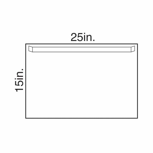 General Purpose Drape Halyard Utility Drape with Tape 25 W x 15 L in Sterile 89731 Pack of 1