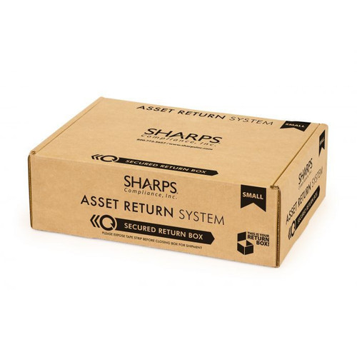 Pump Return Box, Small – Sharps Compliance 20004-010 – Case of 10
