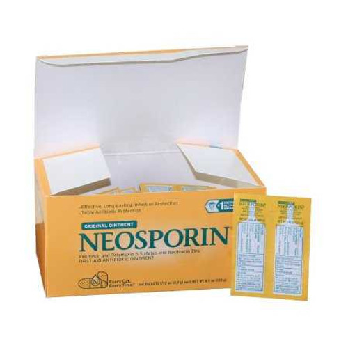 First Aid Antibiotic NeosporinOintment 0.9 Gram Individual Packet 369968063497 Case/1728 S1160BA-RPL Johnson & Johnson Consumer 899423_CS
