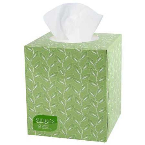 Surpass Boutique Facial Tissue White 8 X 8-3/10 Inch 110 Count 21320 Case/36 HDX-G2601 Kimberly Clark 554083_CS