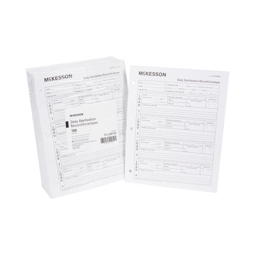 Sterilization Record Envelope McKesson 73-LEB100, Pack of 100