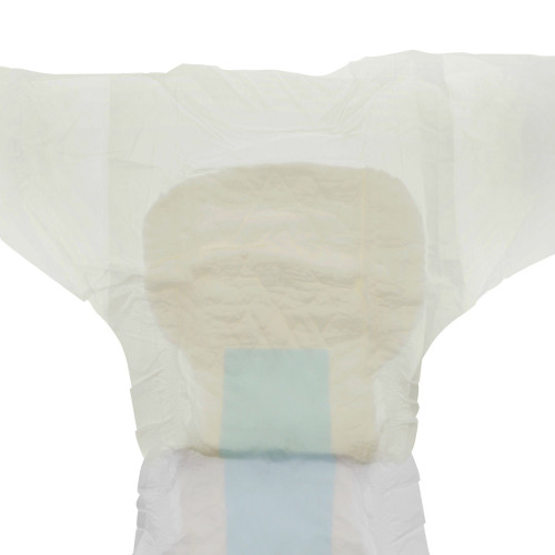 Wings Basic Incontinence Brief Adult Medium Unisex Disposable Moderate Absorbency, 55033, Bag of 10