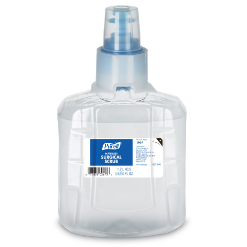 Waterless Surgical Scrub Purell 1,200 mL Dispenser Refill Bottle 70% Strength Ethyl Alcohol 1907-02 Pack of 1
