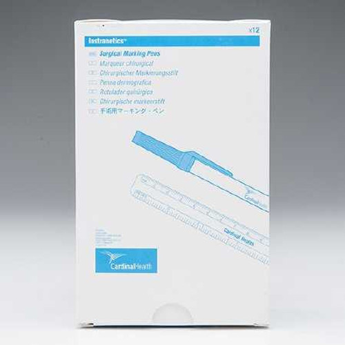 Skin Marker Gentian Violet Regular Tip Ruler Sterile 212WPRA Box/12 18661 Cardinal 970843_BX