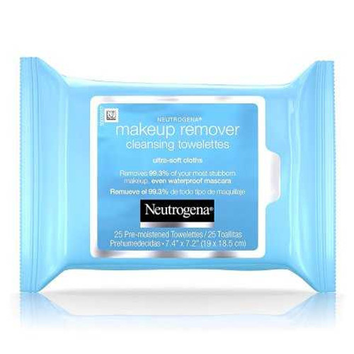 Makeup Remover Neutrogena Wipe 25 per Pack Soft Pack Scented 10070501051051 Case/6 BP7450 Johnson & Johnson Consumer 897413_CS