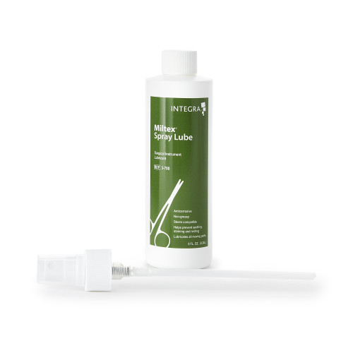 Instrument Lubricant Miltex Liquid RTU 8 oz. Spray Bottle Hydrocarbon Scent 3-700 Case of 12