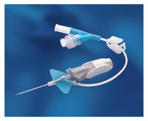 Nexiva Closed IV Catheter 24 Gauge 3/4 Inch Vialon Biomaterial Winged Hub Blood Control, 383531, Case of 80