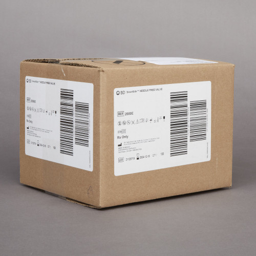 SmartSite Needleless Connector Negative Displacement, 2000E, Box of 50