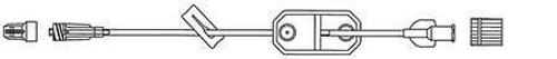 Extension Set McKesson 9 Inch Tubing Without Ports 3 mL Priming Volume DEHP-Free MS421 Case/50 791-2PK MCK BRAND 1139237_CS