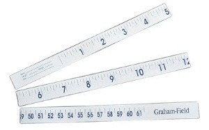 Measurement Tape Grafco 36'' Paper Disposable English / Metric 1335 Pack of 100