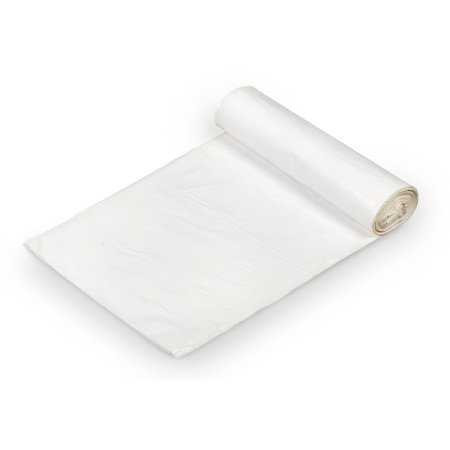 Trash Bag Colonial Bag Tuf 15 gal. White LLDPE 0.50 Mil. 24 X 32 Inch X-Seal Bottom Coreless Roll CRW32M Box/25 GM0030 COLONIAL BAG CORPORATION 850966_BX