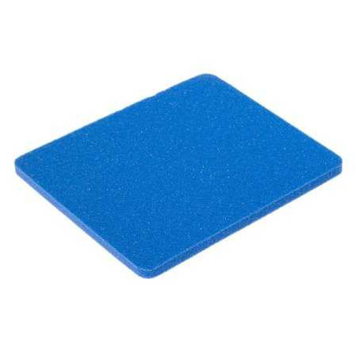 Silver Foam Dressing DermaBlue Foam 4 X 5 Inch Square Sterile 76040514 Each/1 2312 DermaRite Industries 984148_EA