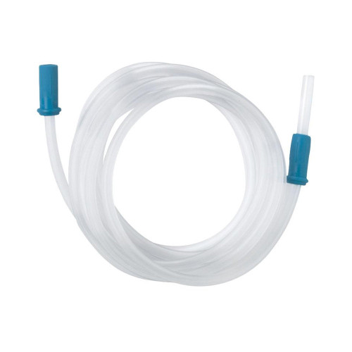 Suction Tubing, Size 3/16'' I.D., 6 ft Length, Sterile, Case of 50