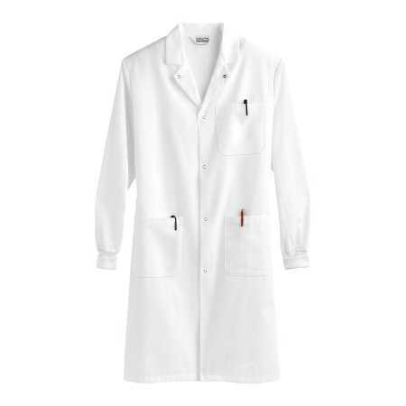 Lab Coat White Medium Knee Length Reusable 439-M Each/1 HD85 Fashion Seal Uniforms 481348_EA