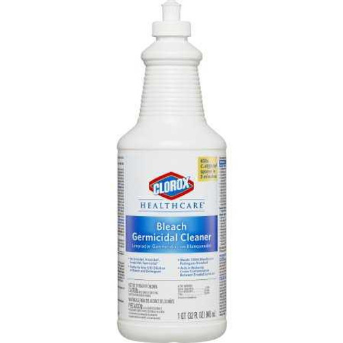 Clorox Healthcare Surface Disinfectant Cleaner Germicidal Manual Squeeze Liquid 32 oz. Bottle Fruity Floral Bleach Scent NonSterile 68832 Case/6 H331-GA800 THE CLOROX COMPANY 369427_CS