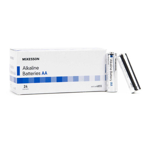 McKesson® AA Alkaline Battery 24 per Pack, Pack of 1 71012 McKesson 911657_EA