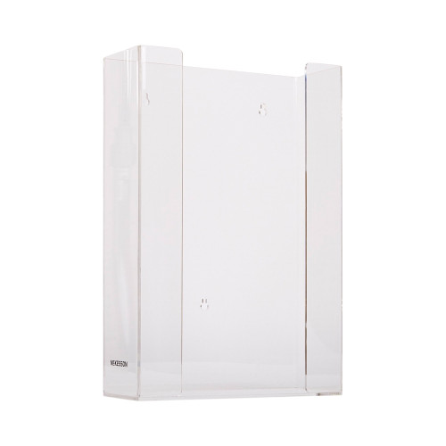 McKesson Glove Box Holder Horizontal Mounted 3 Box Capacity Clear 4-1/4 X 11 X 16 Inch Plastic, 3114, Pack of 1