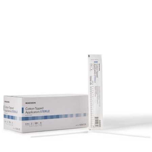 Swabstick McKesson Cotton Tip Plastic Shaft 6 Inch Sterile 2 per Pack 13262-2S Pack/1 MCK BRAND 854351_PK