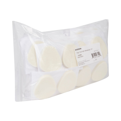 Protective Pad McKesson Size 106 - Large Adhesive Foot 9217 Case of 2000