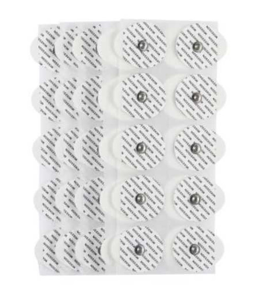 ECG Snap Electrode McKesson Monitoring Non-Radiolucent Foam Backing 50 per Pack 87-50SG - Pack/1 87-50SG McKesson 1187707_PK