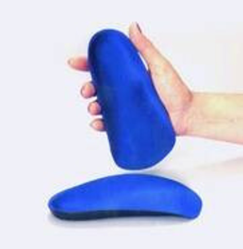 FREEDOM® Accommodator™ Plantar Fasciitis Insole 3/4 Length Size 6 Foam / Nylon / Plastic Blue Male 11 to 12 2970008006 Pair of 1 WB3 FREEDOM® Accommodator™ 239232_PR