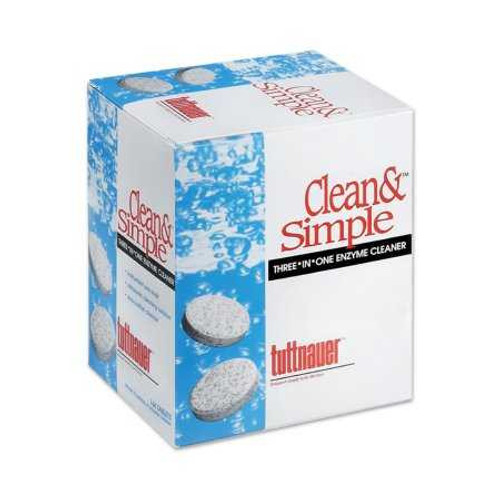 Ultrasonic / Enzymatic Solution Clean & Simple Tablet CS0144 Box of 144 25-3317-U Clean & Simple 812998_BX