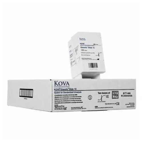 Urinalysis Microscope Slide KOVA Plastics Glasstic Plain 87146 Pack of 100 400S/WHITE KOVA Plastics Glasstic 151908_PK Urinalysis Microscope Slide KOVA Plastics Glasstic Plain 87146 Pack of 100 400S/WHITE KOVA Plastics Glasstic 151908_PK
