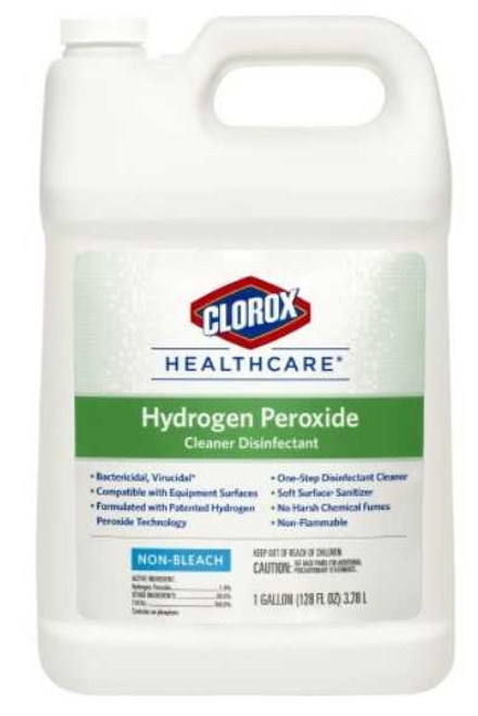 Clorox Healthcare Surface Disinfectant Cleaner Refill Peroxide Based Manual Pour Liquid 1 gal. Jug Unscented NonSterile 30829 - Pack of 1 30829 THE CLOROX COMPANY 914232_EA
