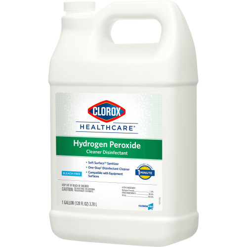 Clorox Healthcare Surface Disinfectant Cleaner Refill Peroxide Based Manual Pour Liquid 1 gal. Jug Unscented NonSterile, 30829, Case of 4