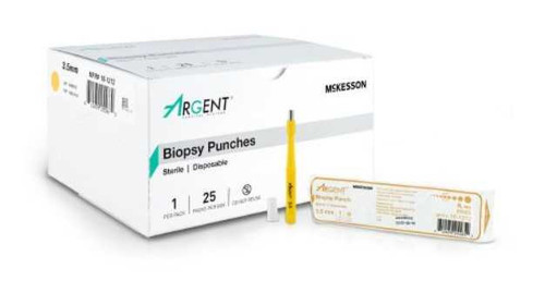 Biopsy Punch McKesson Argent™ Dermal 3.5 mm 16-1312 Pack of 1 16-1312 McKesson Argent™ 1175173_EA