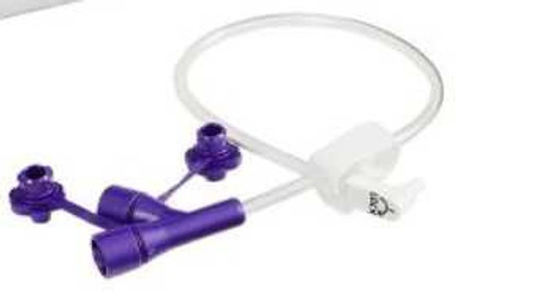 Enteral Feeding Extension Set McKesson 12 Inch, Enfit, Y-Port, Right Angle Connector and Clamp, NonSterile 194-0121-12 Pack of 1 194-0121-12 McKesson 1183126_EA
