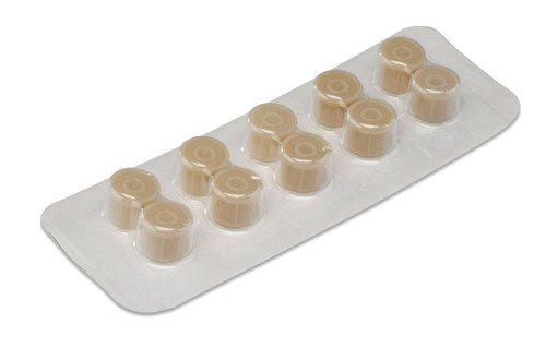Monoject Syringe Tip Cap Beige, Sterile, Polyolefin Plastic, 8881682101-, Carton of 100