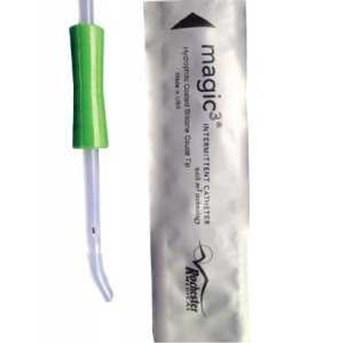 Urethral Catheter Magic3® Coude Tip Hydrophilic Coated Silicone 12 Fr. 16 Inch 50612 Pack of 1 50612 Magic3® 866284_EA