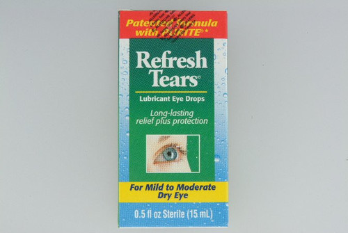 Eye Lubricant Refresh Tears 1 oz. Eye Drops 00023079815 Pack of 1 Eye Lubricant Refresh Tears 1 oz. Eye Drops 00023079815 Pack of 1