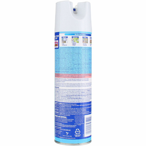 Lysol Surface Disinfectant Alcohol Based Aerosol Spray Liquid 19 oz. Can Crisp Linen Scent NonSterile, RAC79329CT, Case of 12