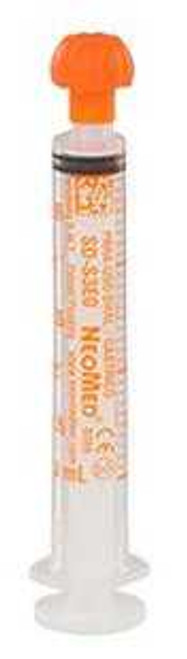 Enteral / Oral Syringe NeoMed® 3 mL Oral Tip Without Safety NM-S3EO Case of 200 NM-S3EO NeoMed® 787699_CS