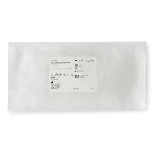 McKesson Brand Wound Drain Tube Flat Hubless Type Without Attachment Flat Perforated Channel Type 10 Fr. Size Sterile, 360007, Case of 10