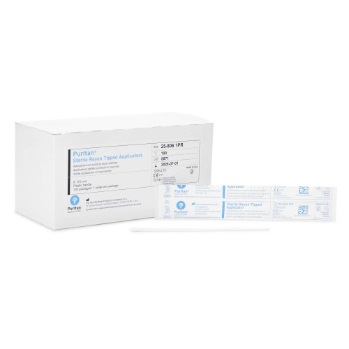 Puritan® Specimen Collection Swab 6 Inch Length Sterile 25-806 1PR Case of 1000 25-806 1PR Puritan® 168130_CS