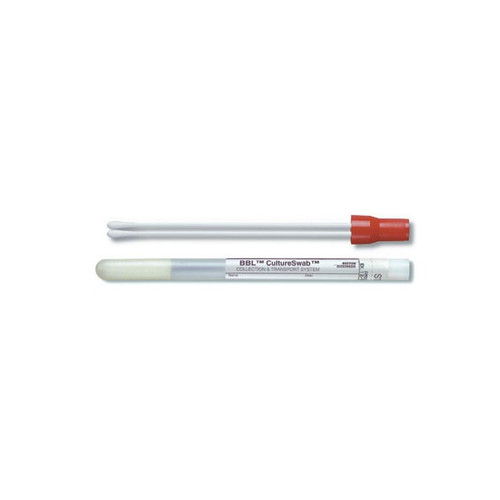 BBL CultureSwab Specimen Collection and Transport System 5-1/4'' Length Sterile 220105 Pack of 50
