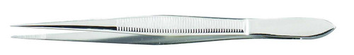 Splinter Forceps McKesson Argent™ 4 Inch Length Surgical Grade Stainless Steel NonSterile NonLocking Thumb Handle Straight 43-1-779 Pack of 1 43-1-779 McKesson Argent™ 970143_EA