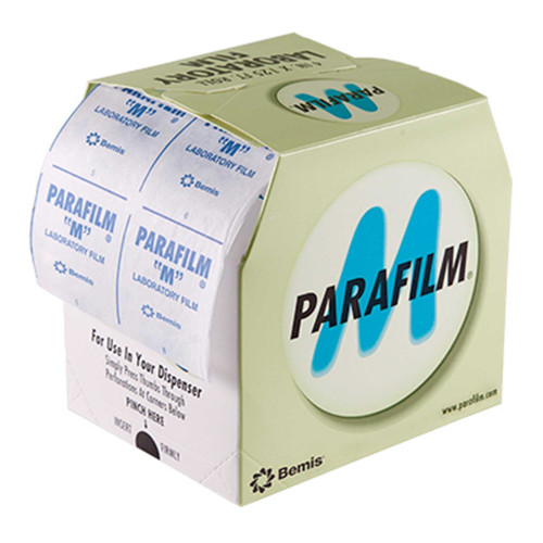 Parafilm® M Sealing Film 4 Inch Width x 125 Foot Roll Length, Natural For use with Test Tubes, Beakers, Vials, Petri Dishes, Flasks HS234526B Pack of 1 HS234526B Parafilm® M 1178754_EA