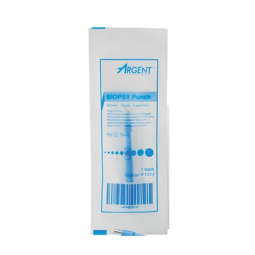 Biopsy Punch McKesson Argent™ Dermal 4 mm 16-1313 Pack of 1 16-1313 McKesson Argent™ 1175174_EA