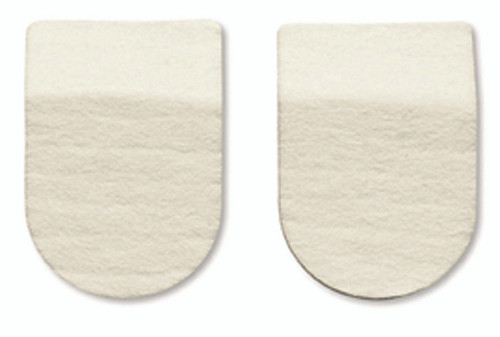 Hapad Heel Pad Wool Felt White HP35 Pair of 1