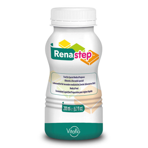 Pediatric Oral Supplement Renastep™ Vanilla Flavor 6.7 oz. Bottle Liquid Protein Kidney Disease 812539024842 Case of 15 24842 Renastep™ 1193806_CS Pediatric Oral Supplement Renastep™ Vanilla Flavor 6.7 oz. Bottle Liquid Protein Kidney Disease 812539024842 Case of 15 24842 Renastep™ 1193806_CS