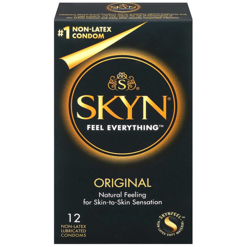 Lifestyles Skyn Polyisoprene Lubricated Condom 7090727312 Lifestyles® Skyn® 806875_BX