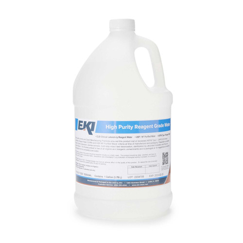 Chemistry Reagent Deionized Water Reagent Grade / ASTM Type I 100% 1 gal. 15335-GAL Pack of 1 15335-GAL Ek Industries Inc 898065_EA